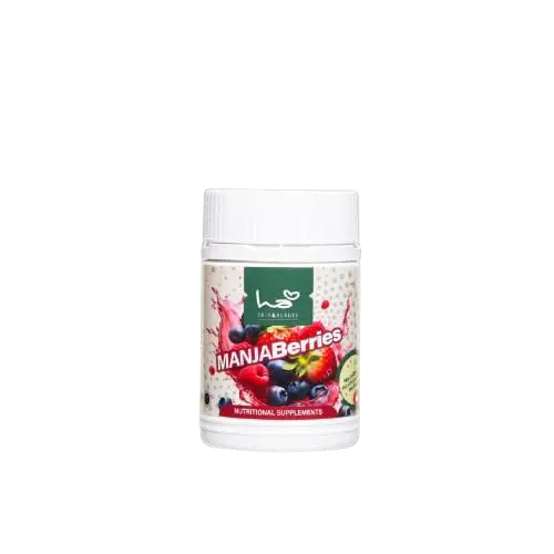 MANJA BERRIES SAIZ: BOTOL KECIL (100G)